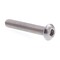 Prime-Line #10-24 Socket Head Cap Screw, Button, Plain Stainless Steel, 1-1/4 in Length, 10 PK 9169344 - alternate 1